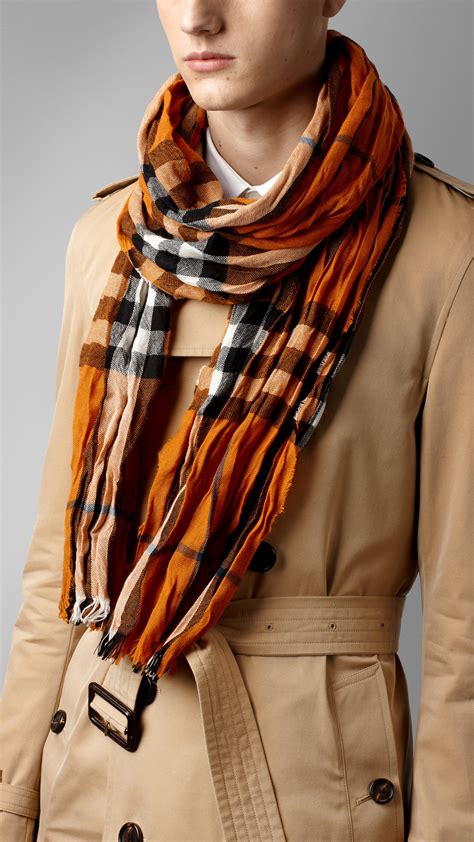 burberry wool scarf|wool Burberry scarf men.